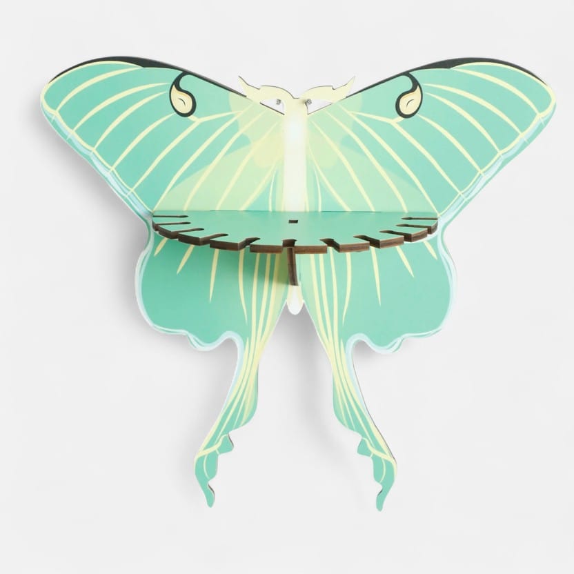 Etagere murale papillon Le papillon