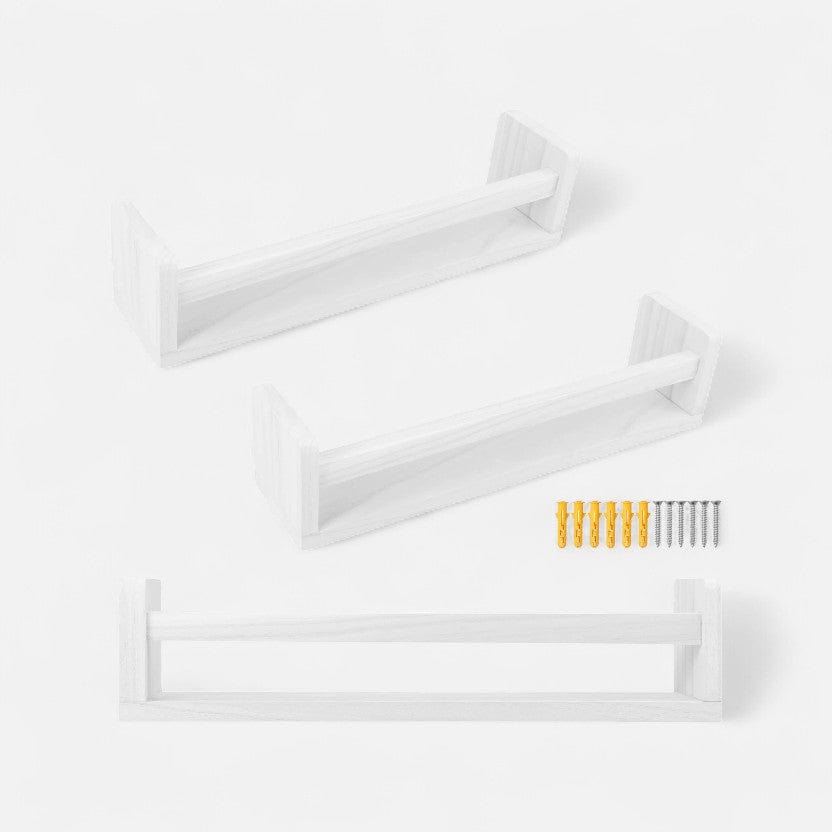 etagere murale présentoir Blanche