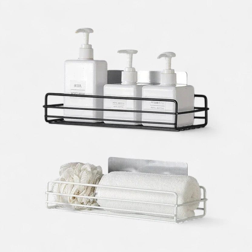 etagere murale rangement salle de bain