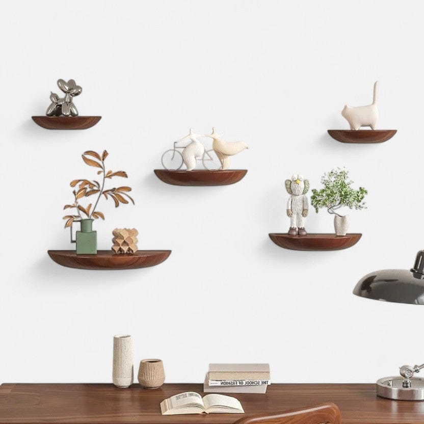 Étagère murale ronde design