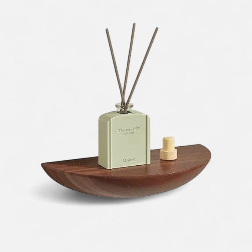 Étagère murale ronde design 3 × 11 × 22cm