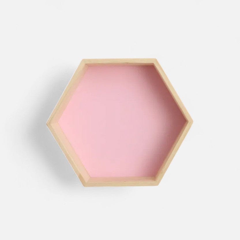 Etagère murale rose Moyenne