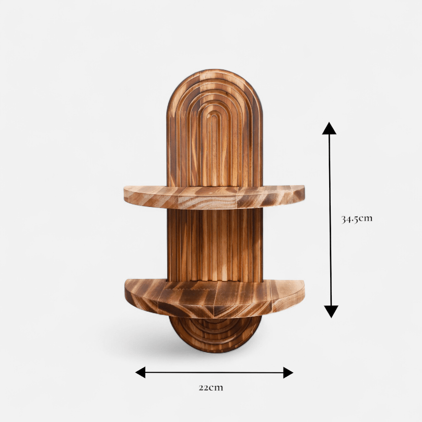 etagere murale rustique