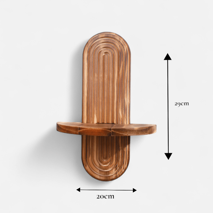 etagere murale rustique