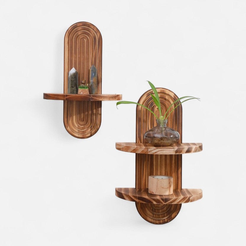 etagere murale rustique