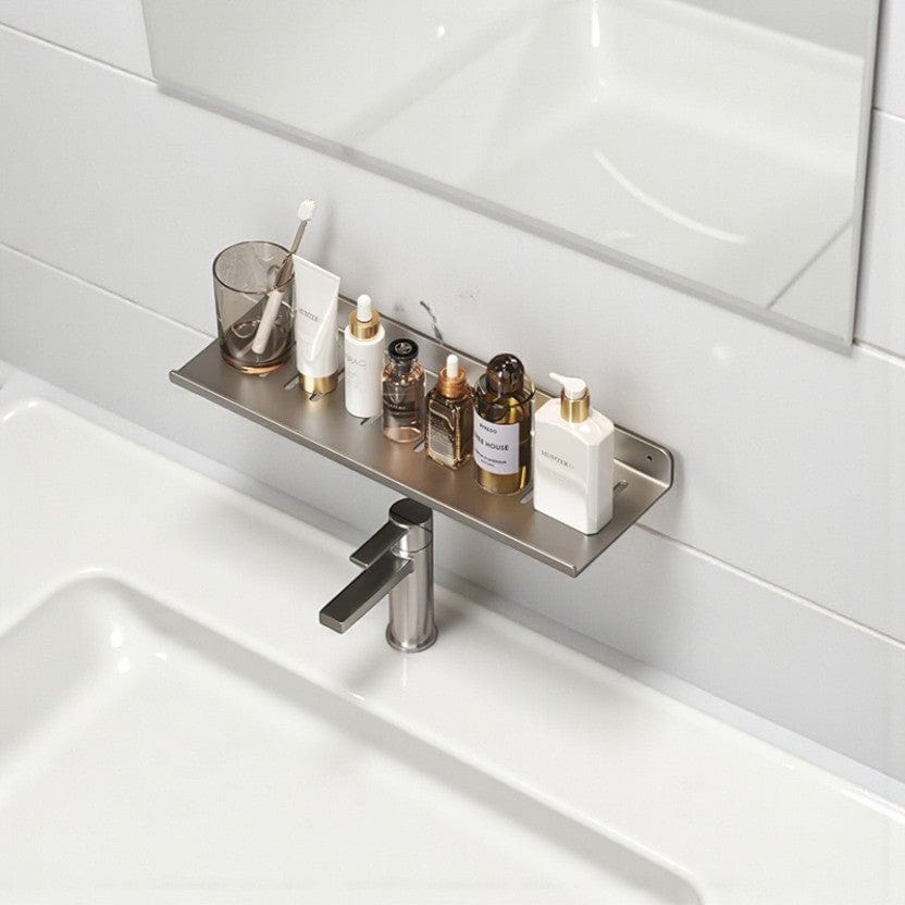 etagere murale salle de bain petite  40 × 12 × 3.5cm