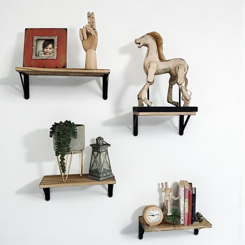 etagere murale salon decoration 