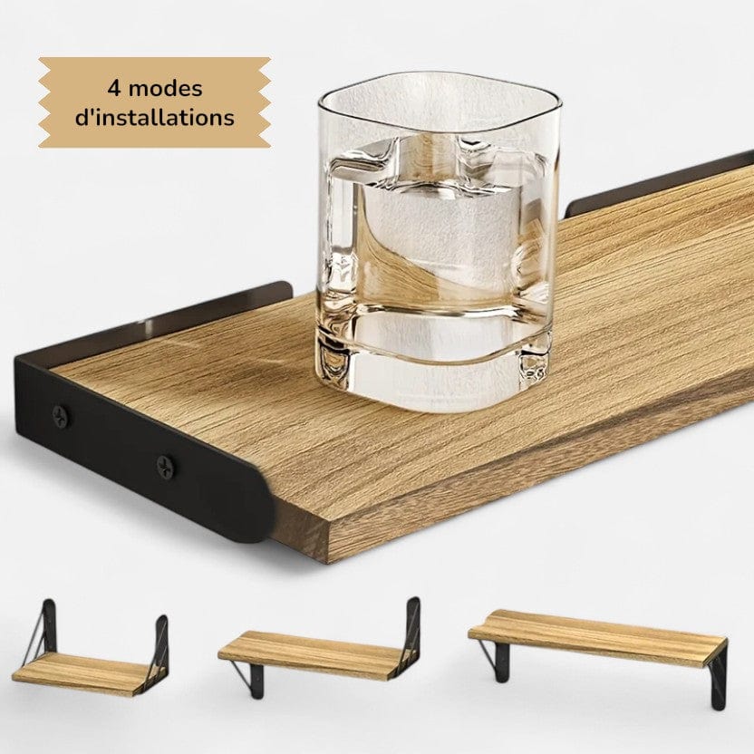 Etagere murale salon moderne 