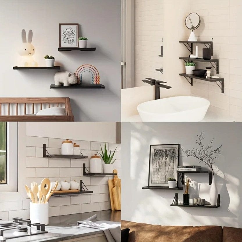 Etagere murale salon moderne 