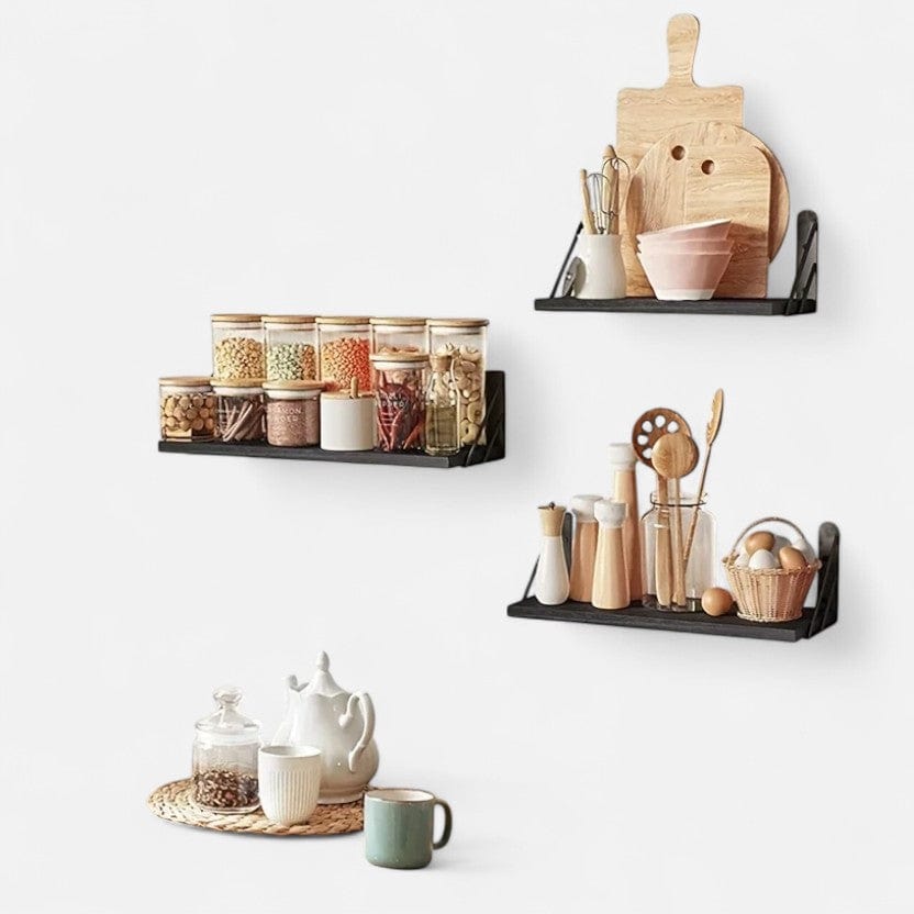 Etagere murale salon moderne 