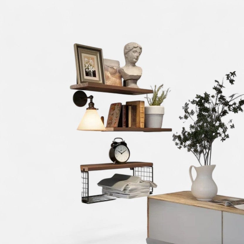 etagere murale support metal 