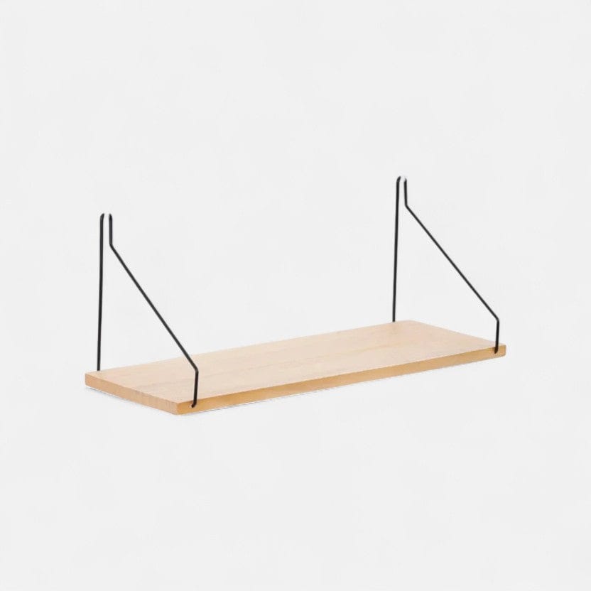 etagere murale suspendu corde bois  Moyenne