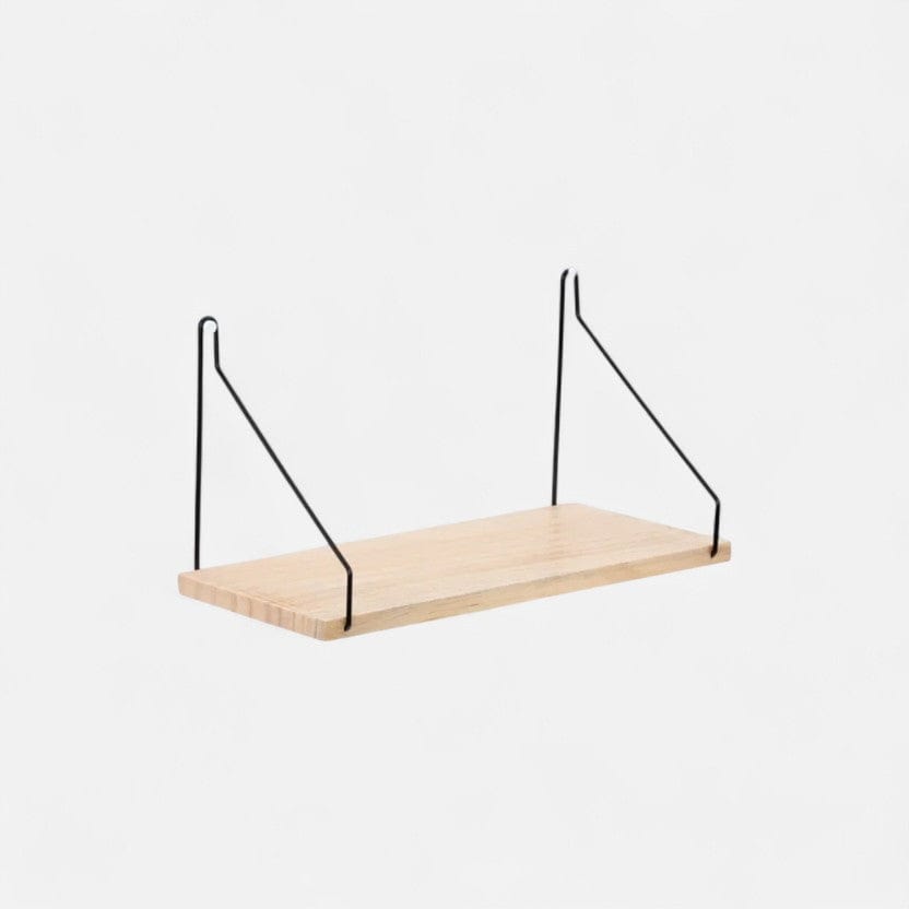etagere murale suspendu corde bois  Petite