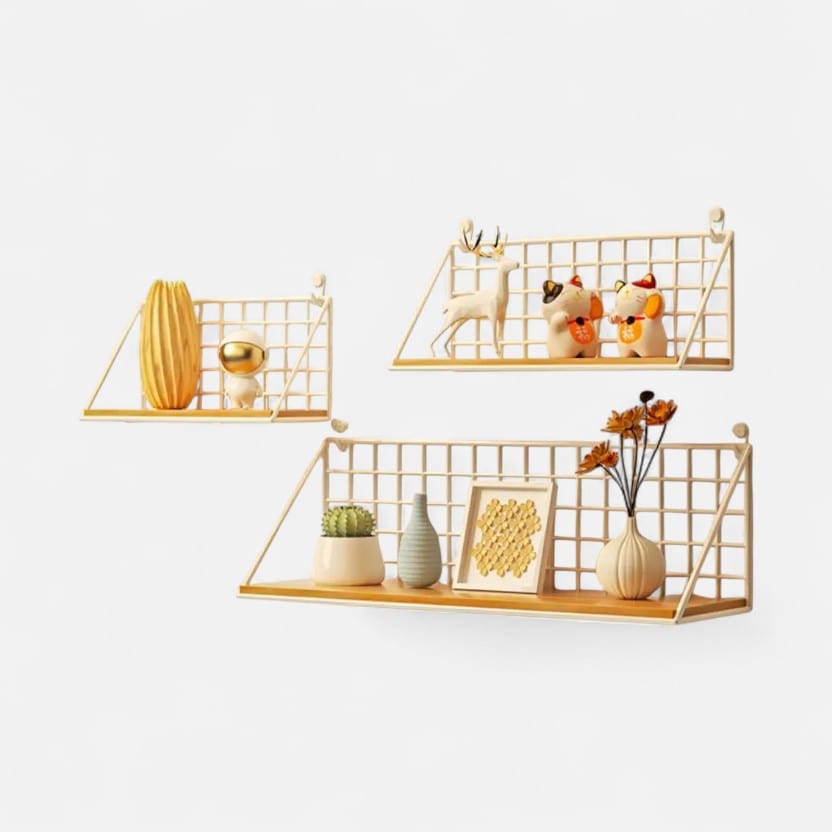 etagere murale suspendue bois
