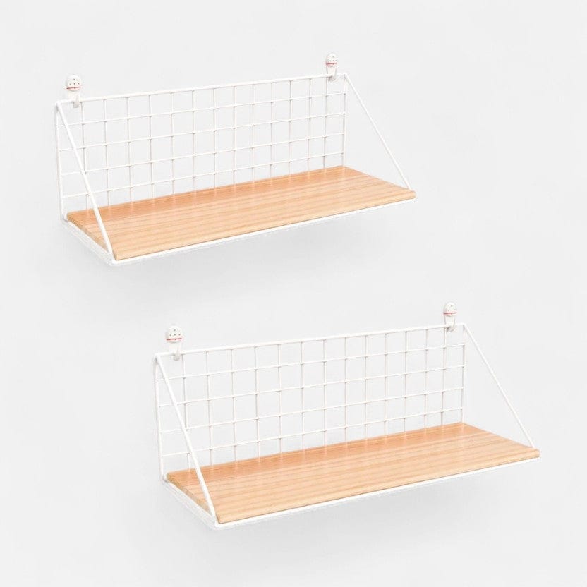 etagere murale suspendue bois Duo Moyenne