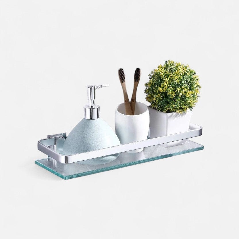 Etagere murale verre design