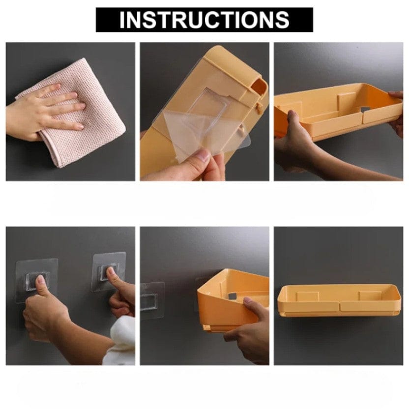 etagere murale vert design