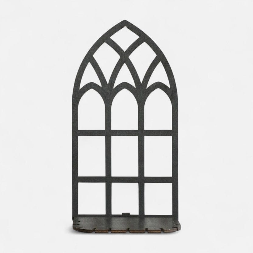 Etagere murale vintage bois  Abbaye Silencieuse