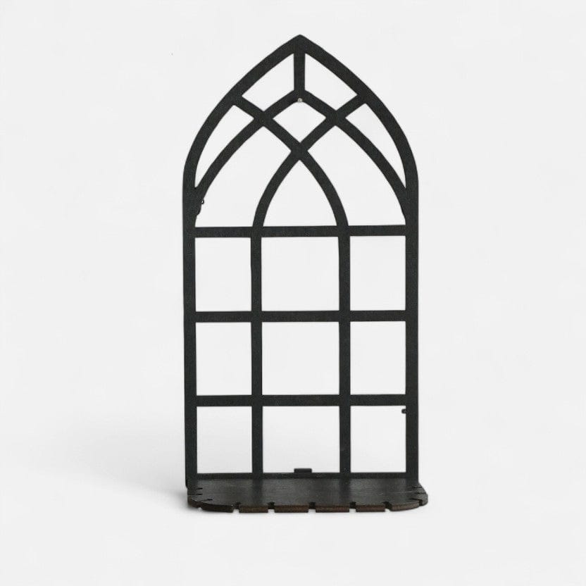 Etagere murale vintage bois  Cathédrale Miniature