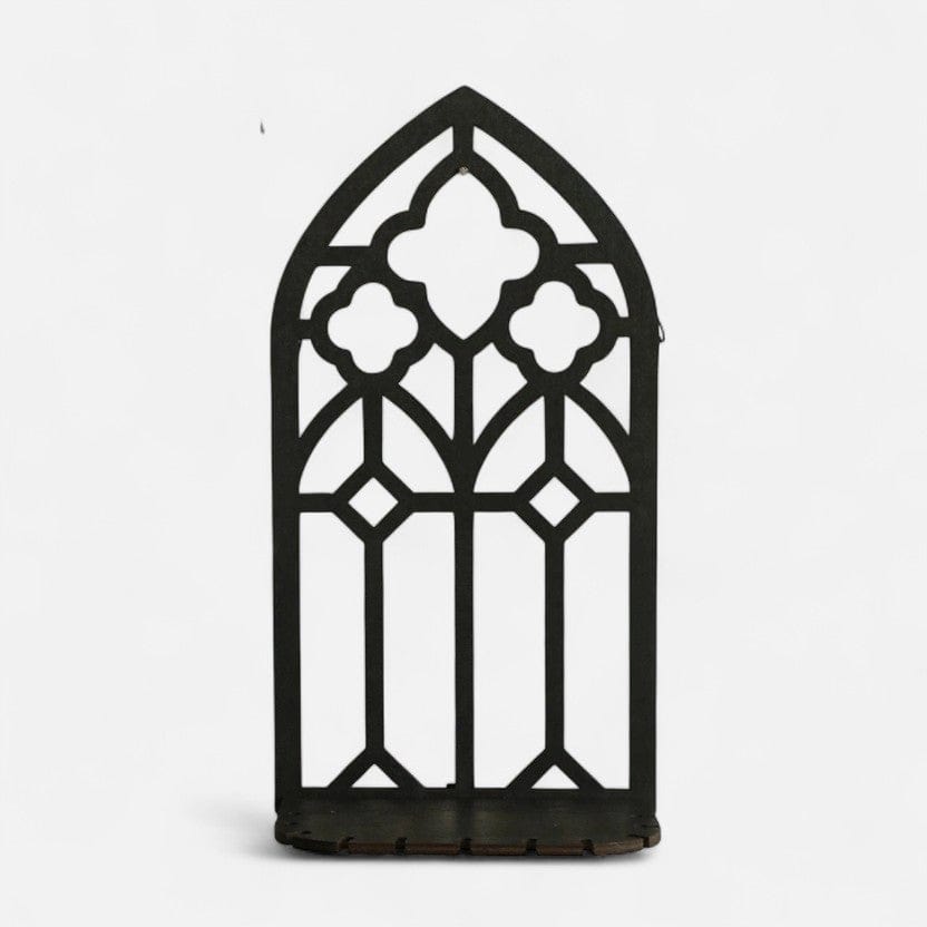 Etagere murale vintage bois  Crypte Éthérée