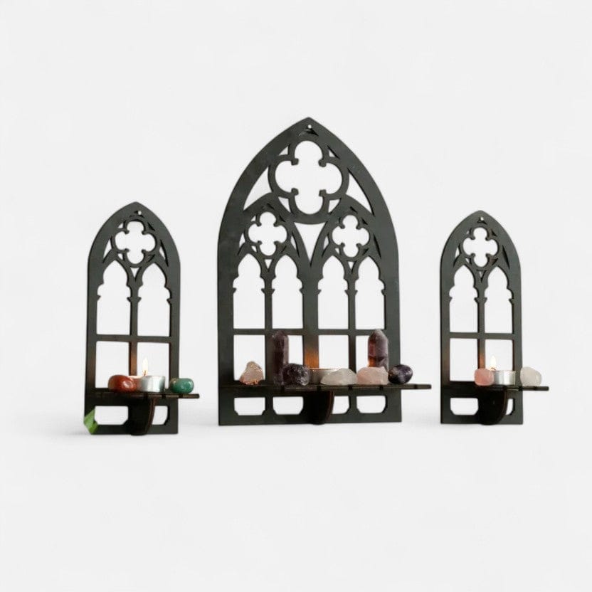 Etagere murale vintage bois  Le Trio