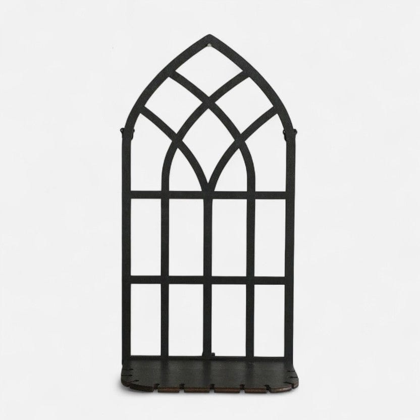 Etagere murale vintage bois  Trône des Reliques