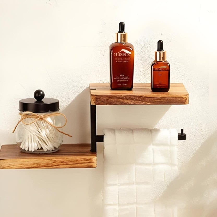 Petite étagère murale décorative  Bois Épure